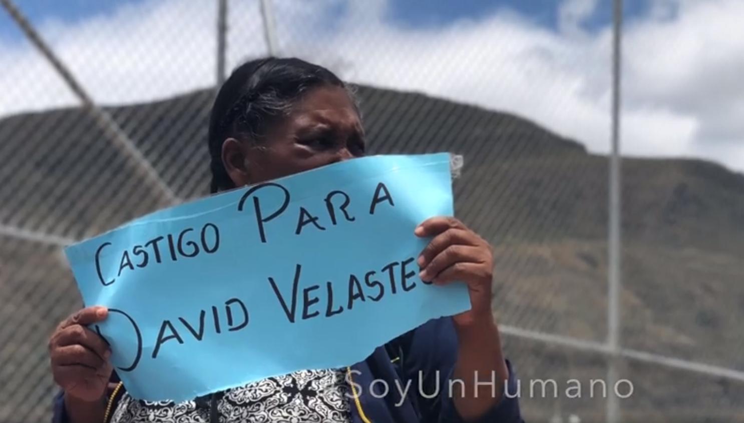 Jaqueline Delgado exige justicia y transparencia en el proceso de su hijo. Foto: captura de pantalla de video.