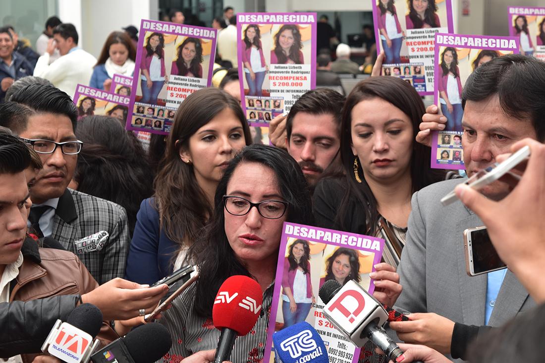 Elizabeth Rodríguez lleva buscando a Juliana desde hace 6 años y cuatro meses.
