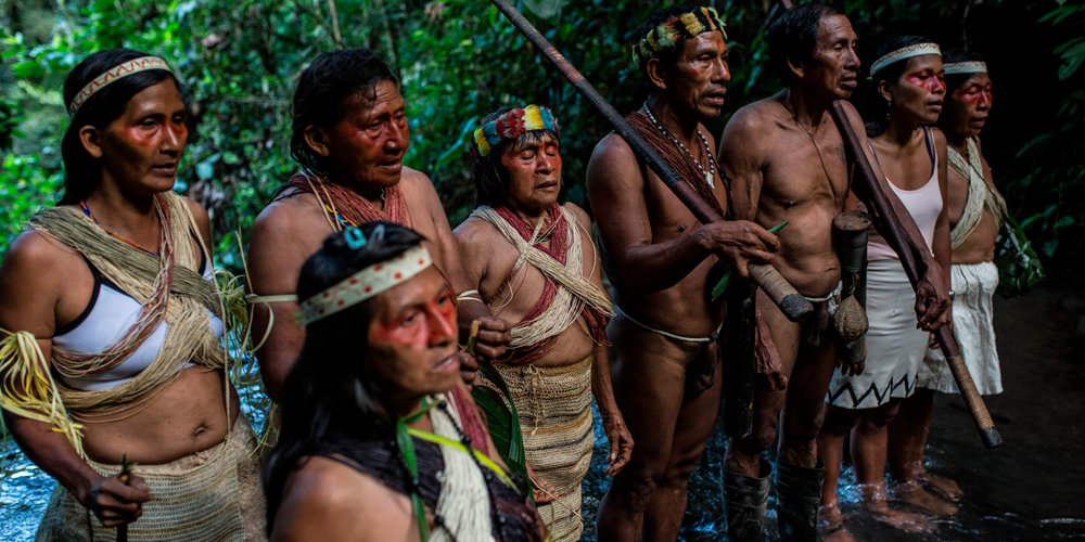 La Nacionalidad Waorani es un grupo de reciente contacto, aproximadamente, desde los años cincuenta. Foto: Cortesía de Amazon Frontlines